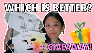 *WHICH IS BETTER? & GIVEAWAY* CurrentBody Classic LED Light Therapy Mask vs 4-in-1 LED Mask | Kat L