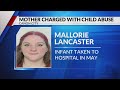 Woman turns herself in for alleged child abuse of infant, says police