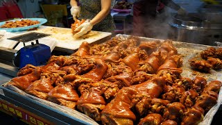 바로 삶아내서 파는 쫀득쫀득, 촉촉한 시장 족발 / Korean Braised Pig's Trotters (Jokbal) / Korean Street Food / 구포시장 5일장