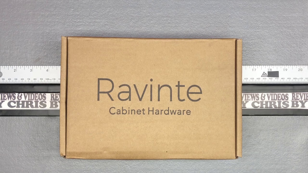 Unboxing/Description/Demo: Ravinte 25 Pack 5'' Solid Kitchen Cabinet Handles