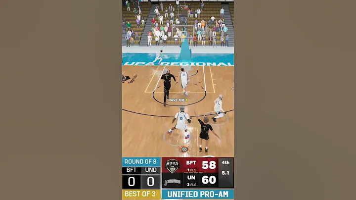 NBA 2K Comp Pro-Am Throwback | Mooch Game Winner #shorts