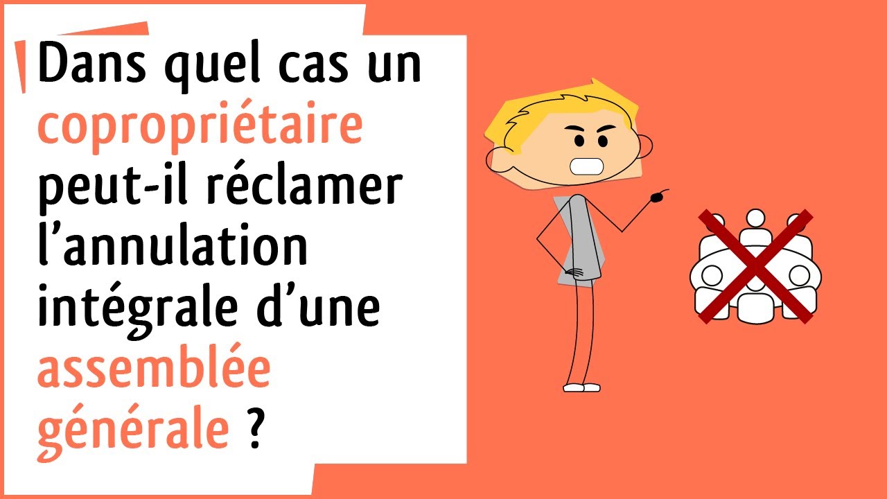[Gestion de patrimoine] Annulation d'une assemblée générale - YouTube