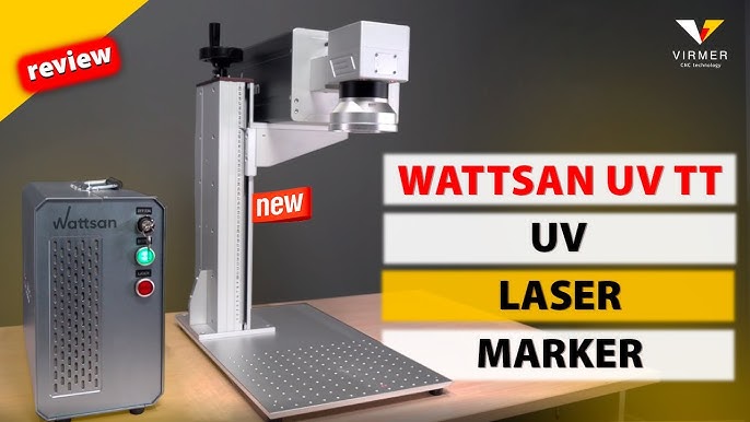 The best uv laser marking machine 3W 5W laser etching glass