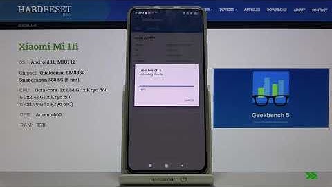 XIAOMI Mi 11i Geekbench 5 Cpu Bench