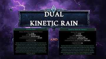 Dual Kinetic Rain Elementalist Build Guide PoE 3.27 Keepers of the Flame