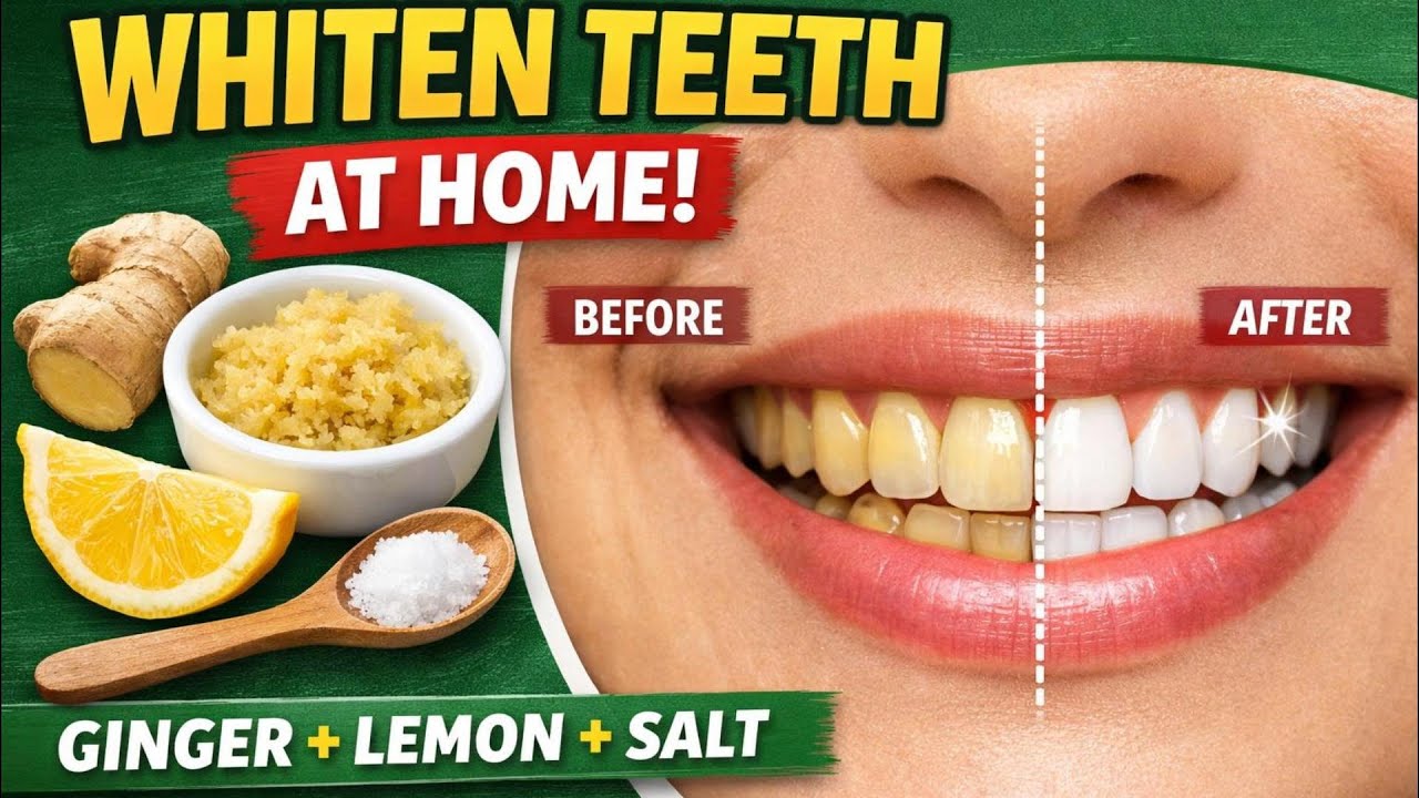 How to Whiten Teeth at Home in 1 Week | Natural DIY Remedy - YouTube