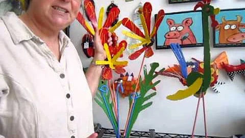 Brian Mace - welded and painted metal