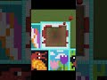 satisfying pixel art in minecraft (crab) #short #minecraft #gaming
