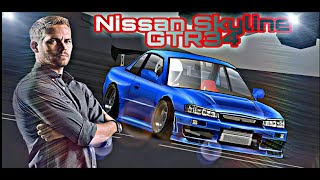 Fr legends Nissan Skyline GT-R34 Livery #Frlegendsgame #PaulWalker #forPaul #Ztune #Freecode