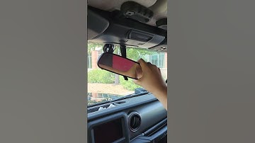 JEEP MIRROR HACK #jeep #jeeplife  #lifehacks #shorts