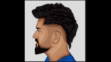 MS Dhoni | Timelpase Video | Infinite design | Heartist