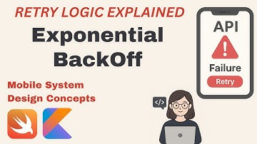 Exponential Backoff in Mobile Apps | Retry Logic Explained | Mobile System Design Concepts
