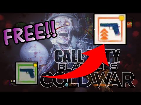 【CoD:BOCWゾンビ】タダで武器をレジェンド(金武器)にする方法！！「コールドウォー」