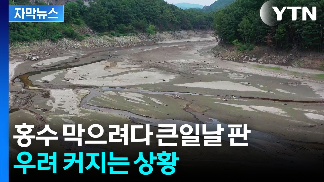 [자막뉴스] 정부가 발표한 올여름 홍수대책이...다른 악재 터질 우려 / YTN