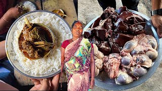 Hardworking Adivasi ladies 3 घंटे में 30kg Mutton बेच देती है Mutton & Rice | ₹130 only Ranchi food