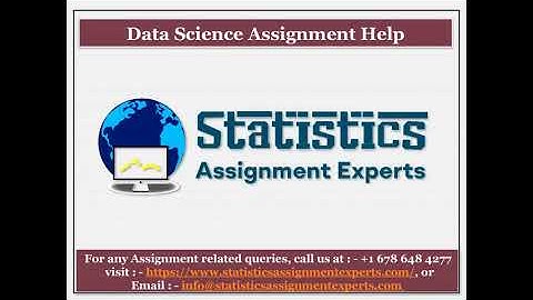 Data Science Assignment Help
