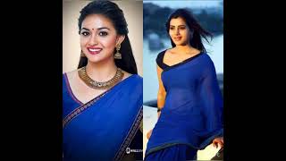 Keerthi Suresh Vs Samantha Saree Looks
