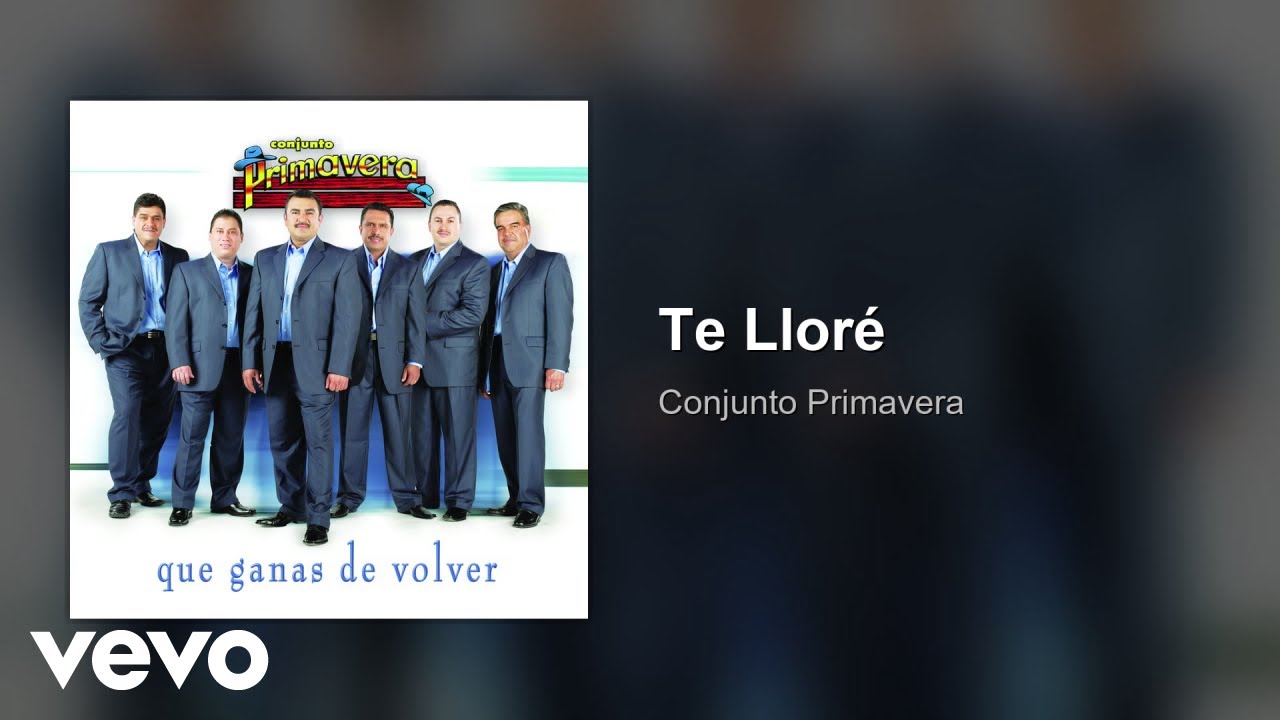 Conjunto Primavera - Te Lloré (Audio)