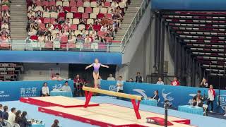 She Didn't Even Wobble! Flawless Balance Beam Routine