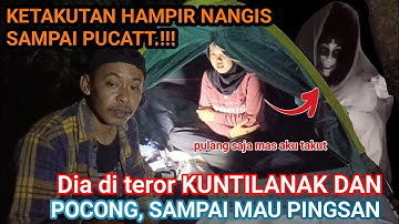HOROR CAMPING: GADIS INI NEKAT IKUT CAMPING DI HUTAN ANGKER DI GANGGU ARWAH PENDAKI