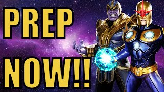 BUILD QUICKSILVER NOW! Nova Event Thursday & Knowhere Siege WAR DETAILS! MARVEL Strike Force