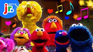 Sing Together Through the Storm! 🎶🌧️ Storm on Sesame Street | Netflix Jr