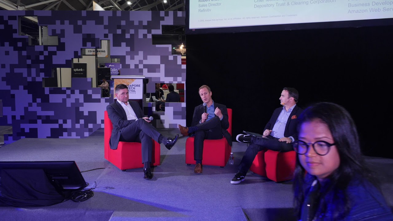 AWS at 2018 SINGAPORE FINTECH FESTIVAL - The Cloud Journey In Financial Services