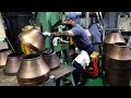 Usine corenne de lampadaires incroyable processus de production de masse de lampadaires