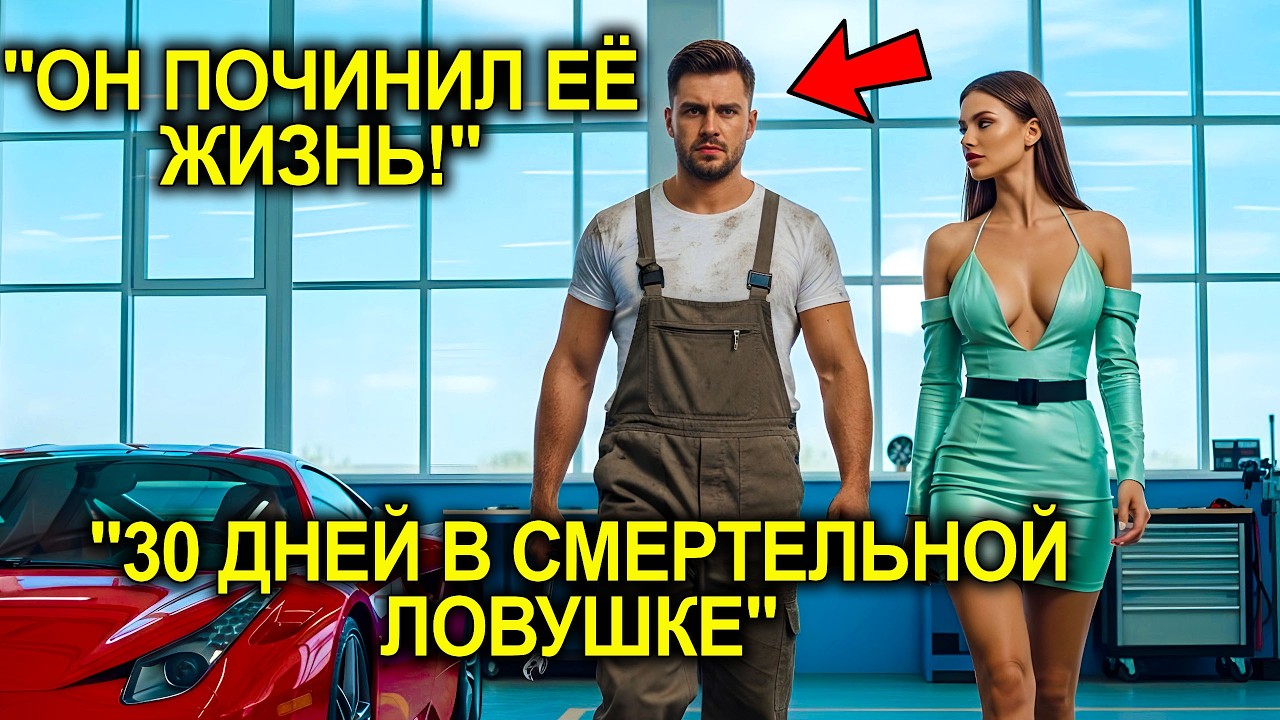 КРАСНЫЙ FERRARI 30 Дней Стоял Нетронутым...Бедный МЕХАНИК Справился И ОСТАЛСЯ В Её Жизни НАВСЕГДА.