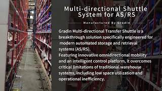 Multi directional Shuttle System 50% Space Utilization Boost for ASRS