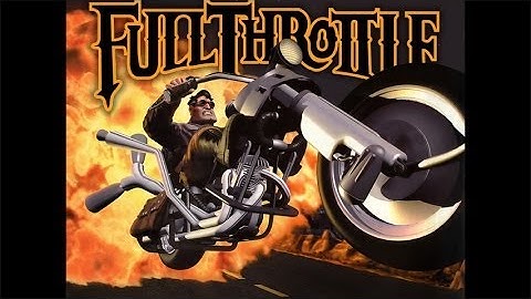 Full Throttle (1995) game intro 720p