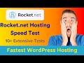 Rocket.net Managed WordPress Hosting Speed & Performance Test - Fastest WordPress Hosting