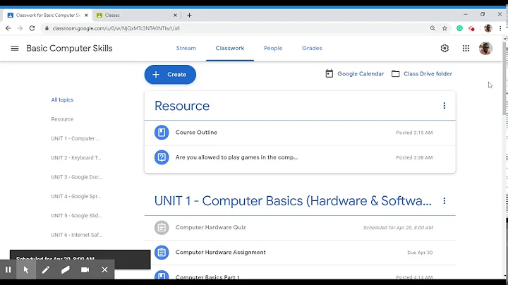 How to create a Quiz Assignment and Scheduling in Google Classroom