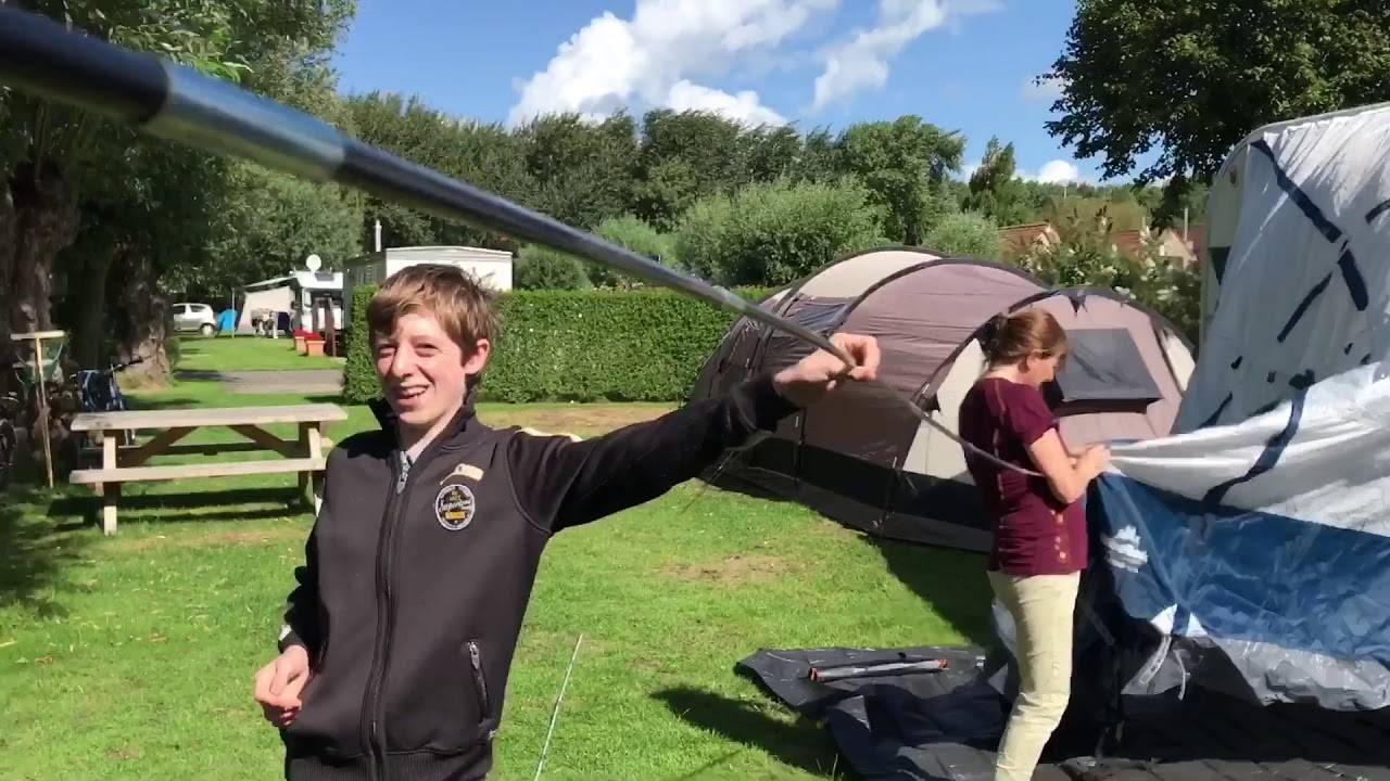 Tent Treffer Plus opzetten YouTube