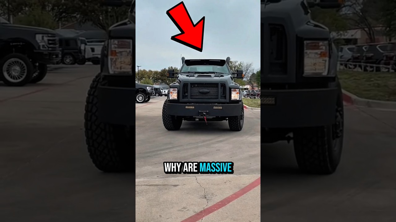 Почему только в США любят огромные грузовики 🤔