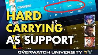 How I Carried 3 Games as 3 Different Supports - Overwatch University