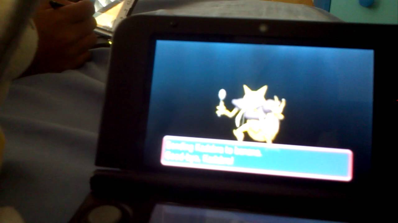 How to evolve kadabra (the trade) - YouTube