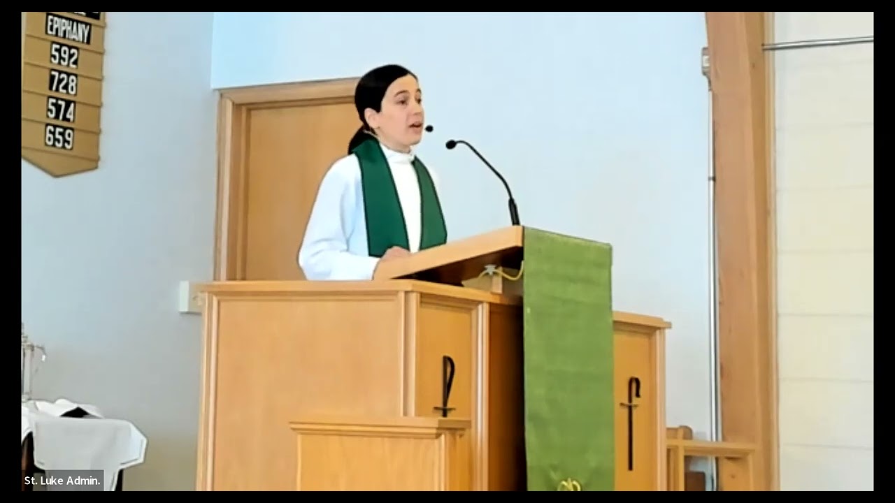 Gospel and sermon for January 29, 2023.