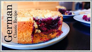 Blueberry Crumble Pie Recipe/German Traditional Blueberry Pie screenshot 4