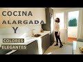 Cocinas Pequeñas Modernas color ARENA y GRIS  - Teleastur Cocinas