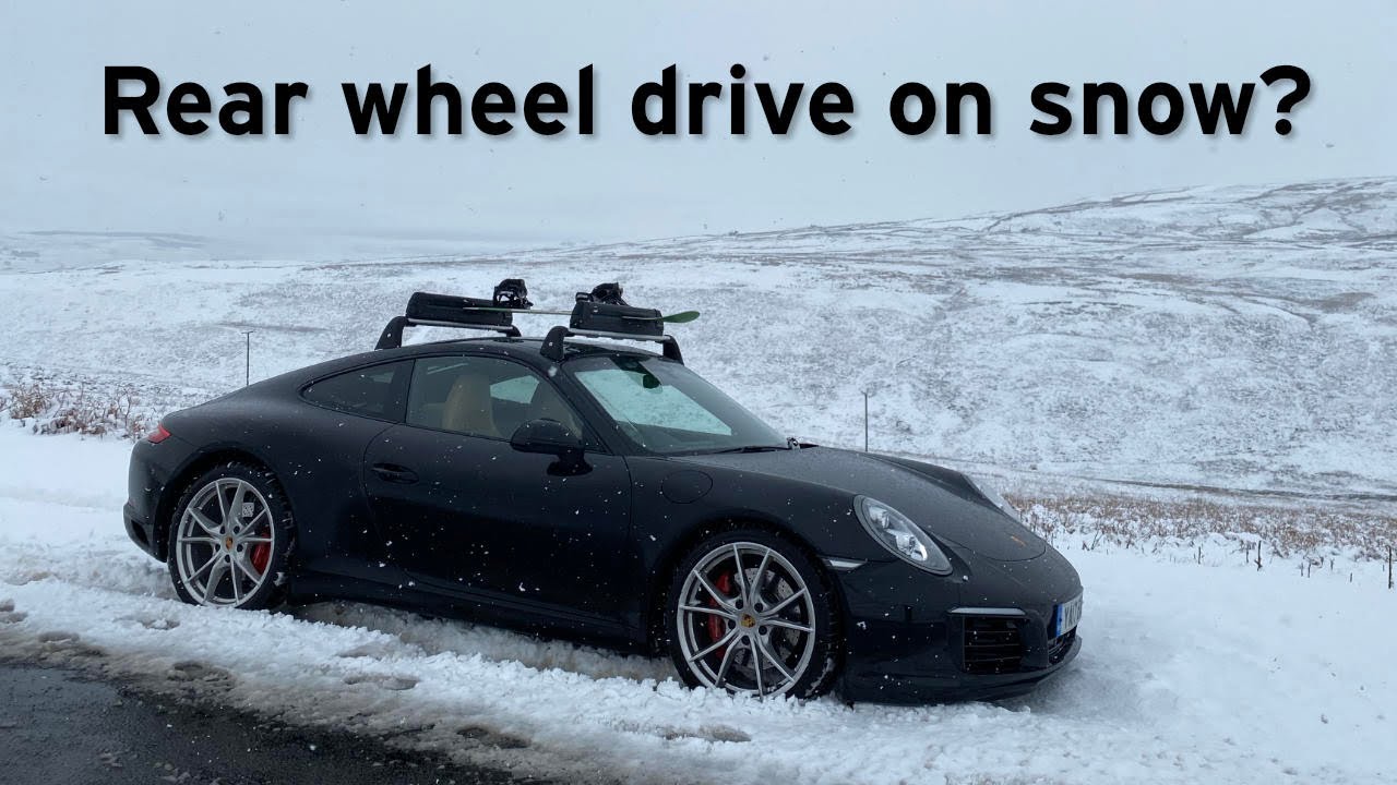 Driving a 2wd 911 on snow. Does it work? - YouTube