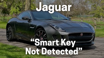 How To Start A 2017 Jaguar F-Type Using The Emergency Start Function