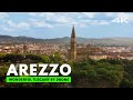 AREZZO awesome Tuscany by drone 4K, Wonderful Italy from above 😎