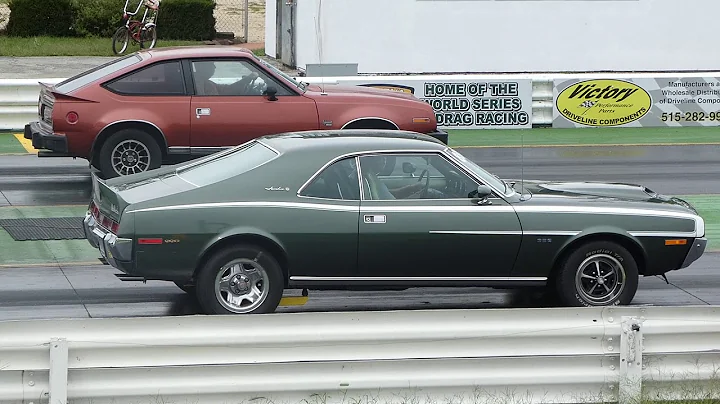 AMC RACES 2018- Cordova, IL- Street- Rd 2- 1970 Mark Donohue vs 1981 Spirit GT