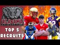 How Did ALABAMA DO THIS...AGAIN!!! Alabama's Top 5 Recruits 2019 | Sharpe Sports