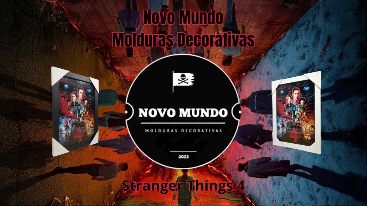 Quadro Poster C.moldura Serie Stranger Things Temporada 4