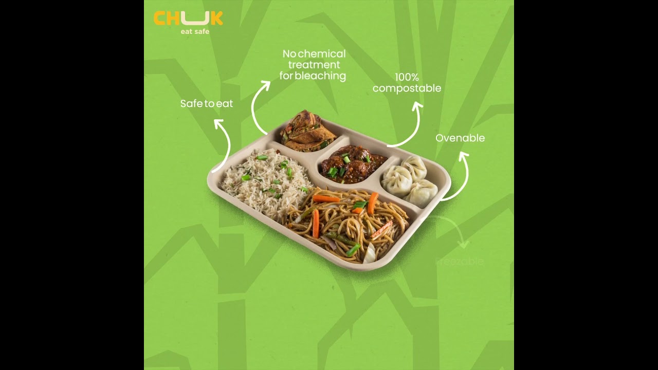 Switch to Chuk’s compostable tableware and experience how it benefits you and the planet.