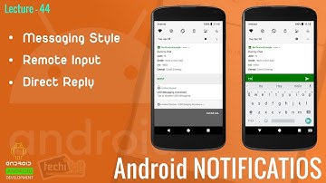 Messaging Style & Direct Reply  | Lecture 44 | Notifications in Android | AbuBakar