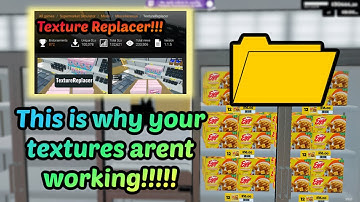 Supermarket Simulator - (Revision) Texture Replacer Mod FIXED