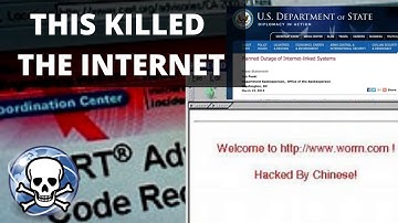 The virus THAT almost killed the internet- The Code Red Worm